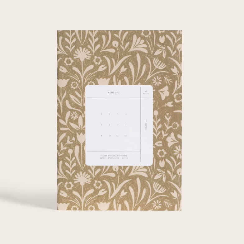 Slow monthly planner