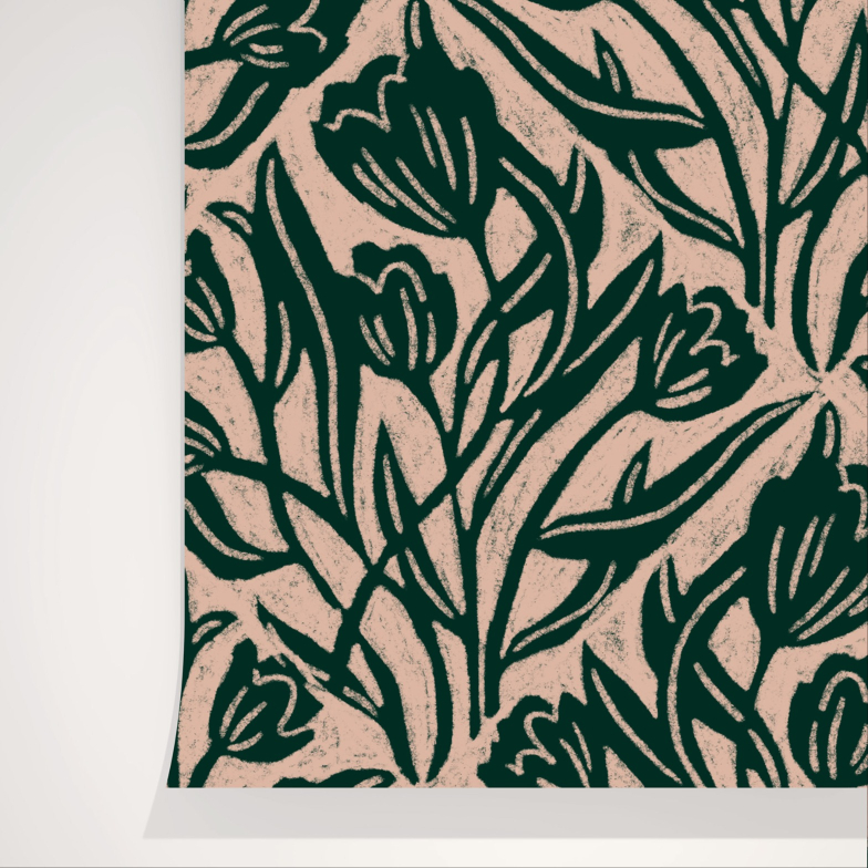 Empreinte émeraude wallpaper