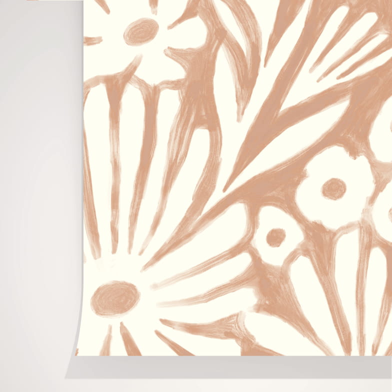 Papier peint parfum terre