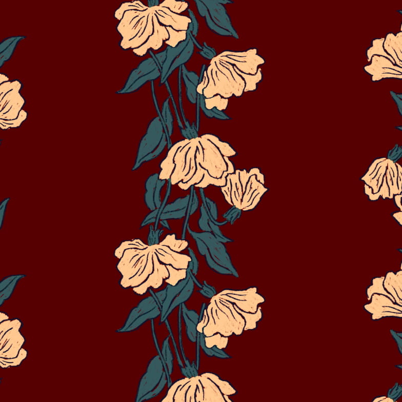 Échantillon Poppy velours