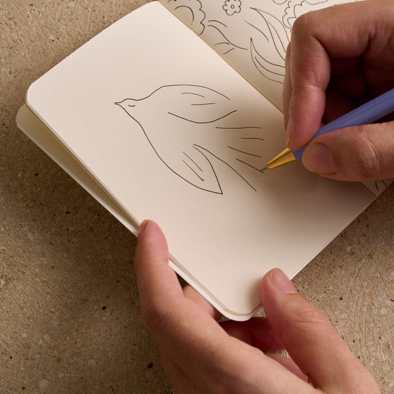 Carnet de poche Roseraie