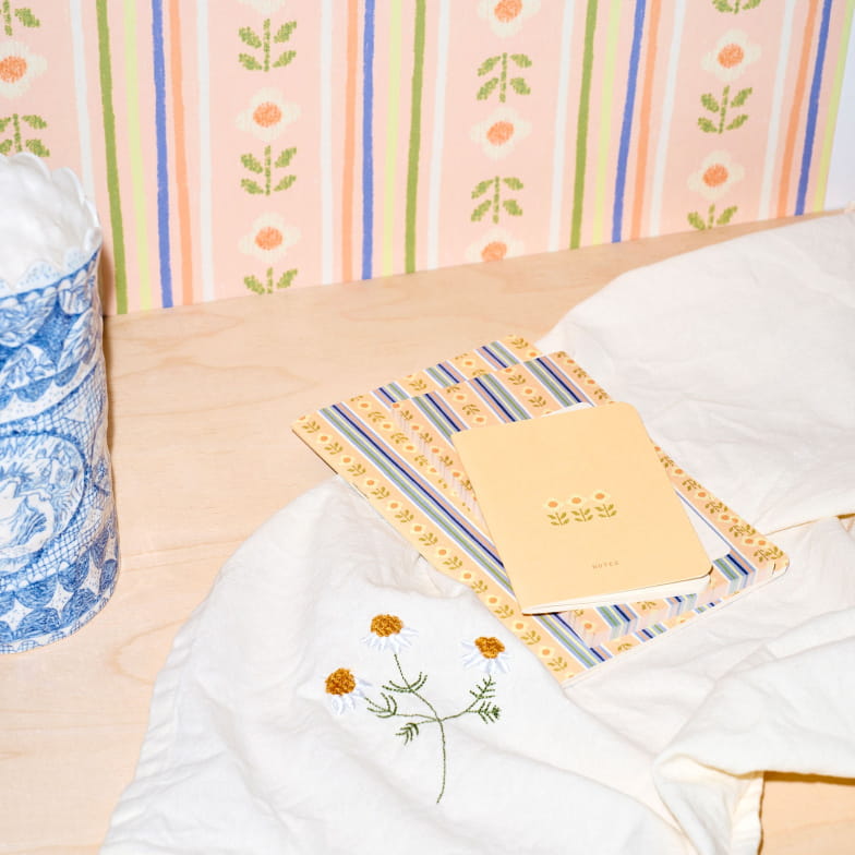 Ribbons mini pocket book