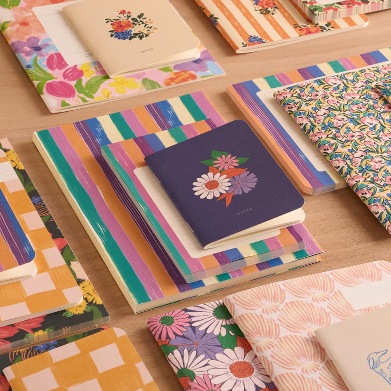 Flower power parme mini pocket book