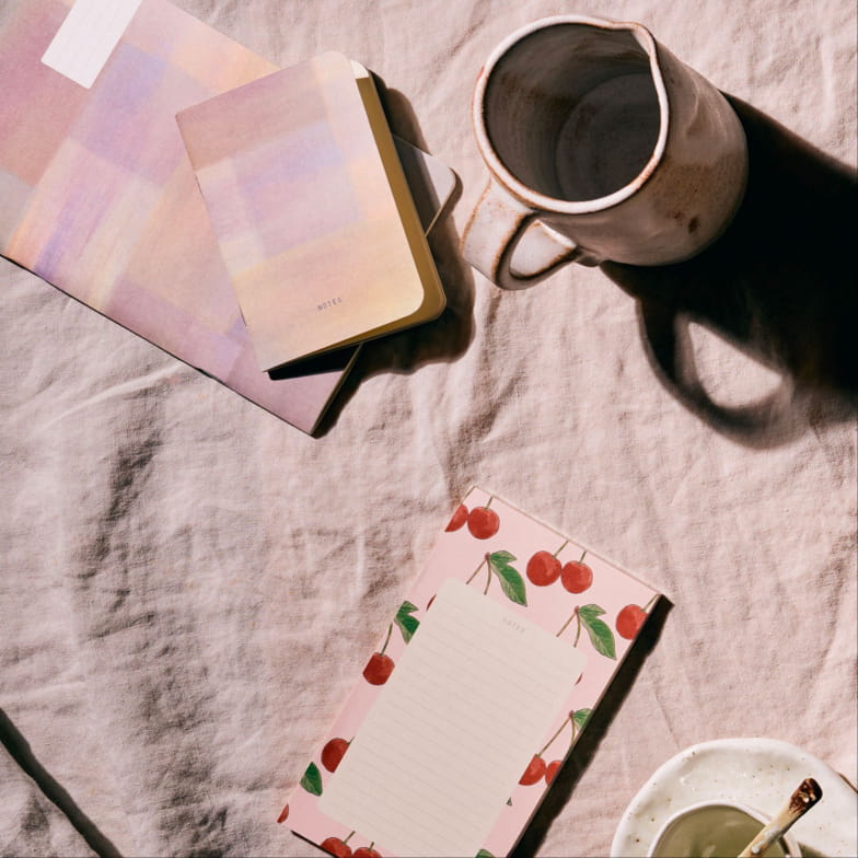 Cerise notepad