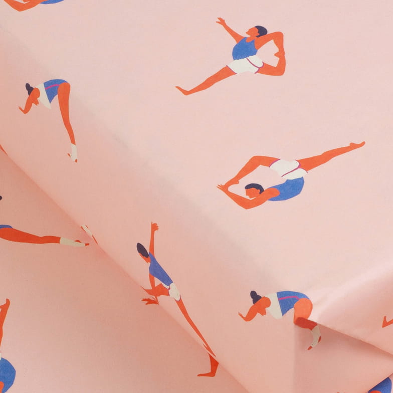 Papier cadeau yoga