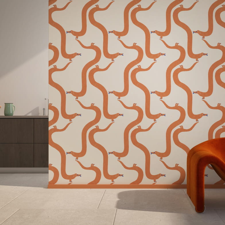 kit complément papier peint Danube