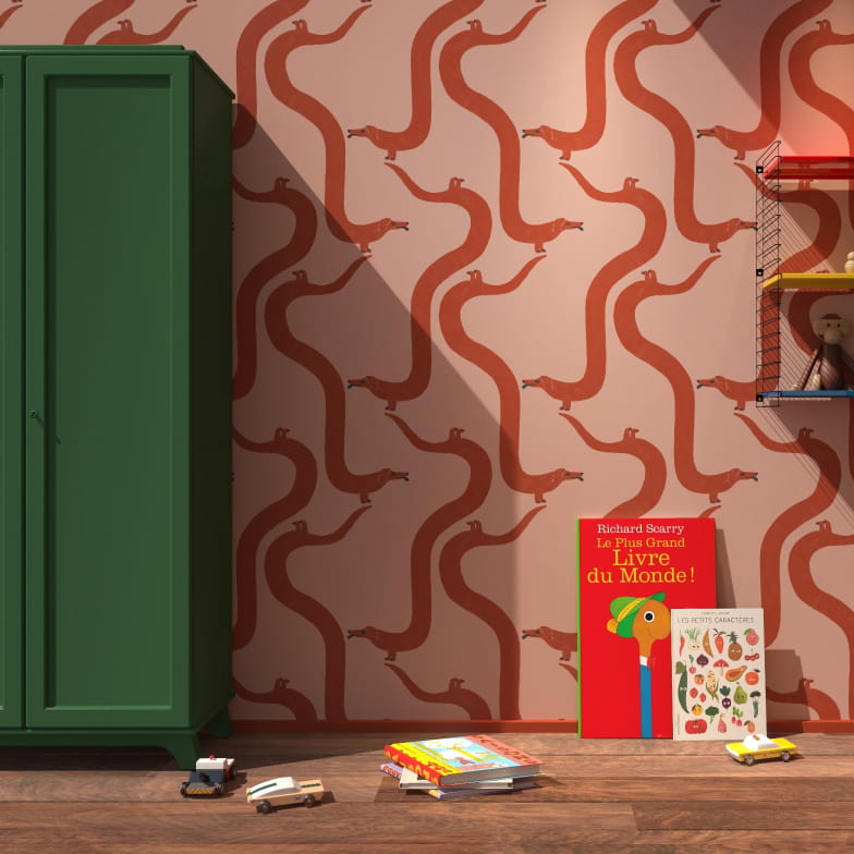 kit complément papier peint Danube