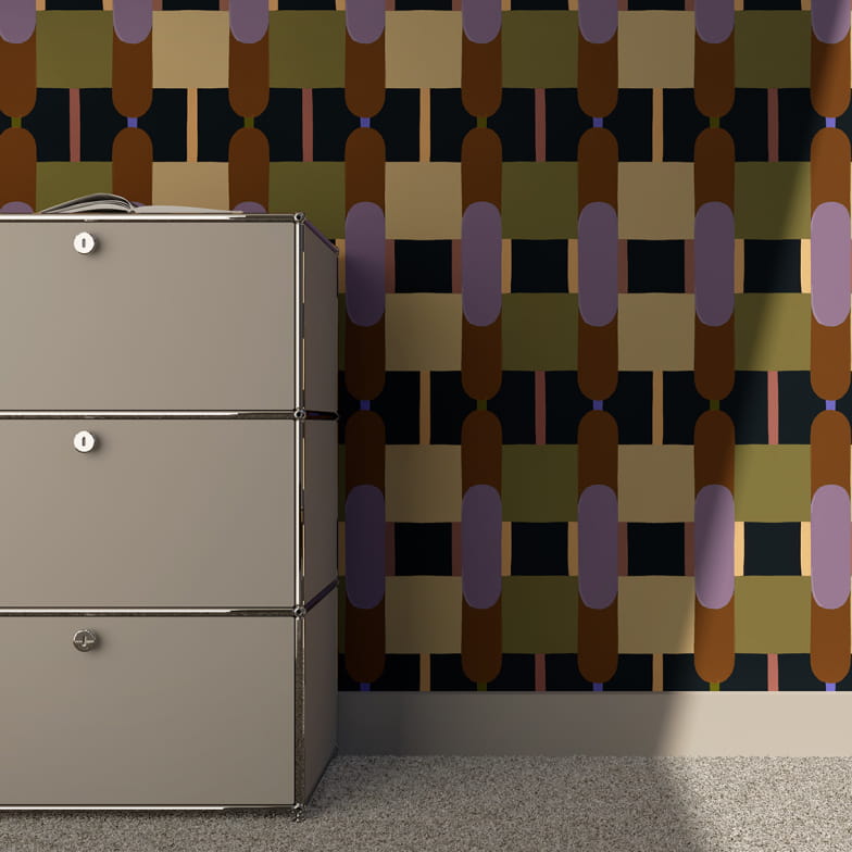 Crossroads lilas wallpaper