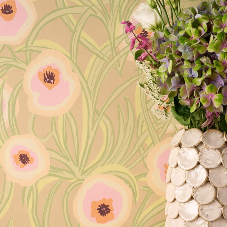 Entrelacs argile wallpaper