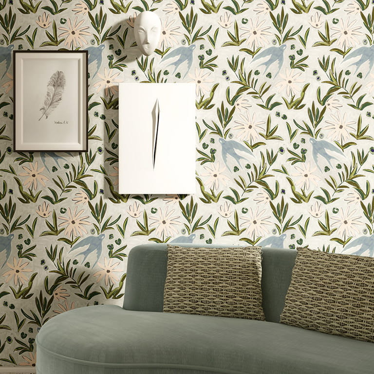 Envolee brume wallpaper