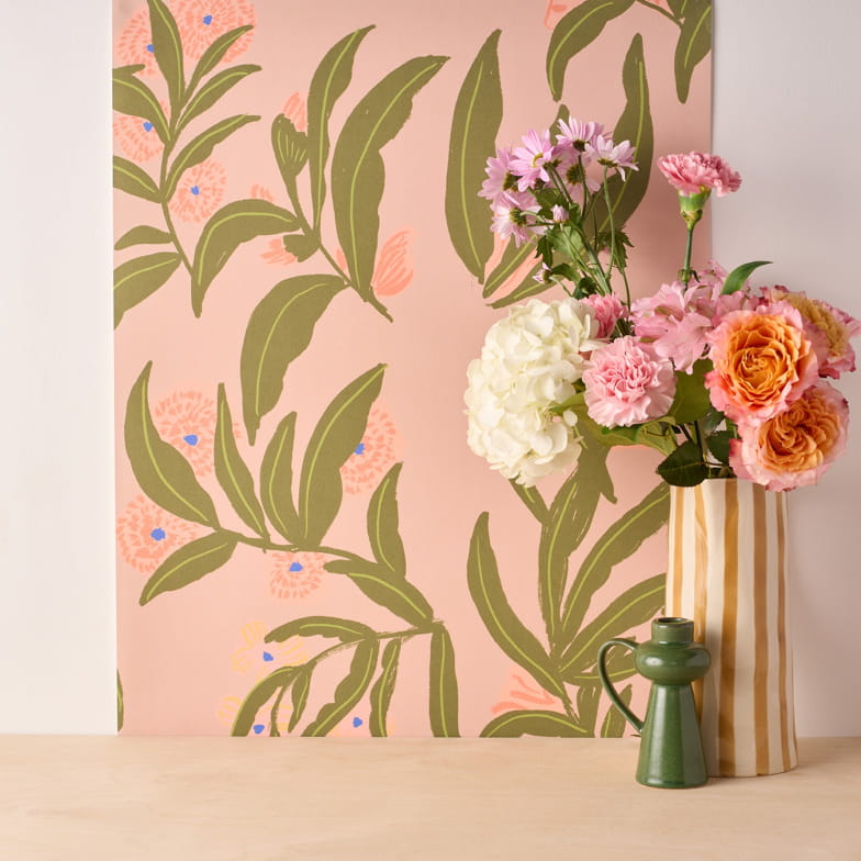 Papier peint garden terre