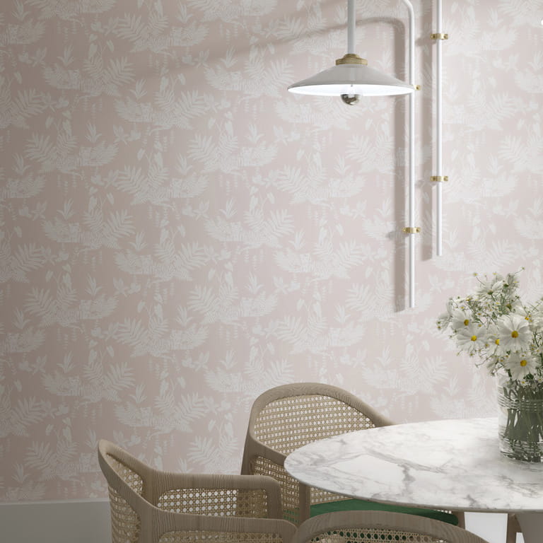 Jungle poudre wallpaper