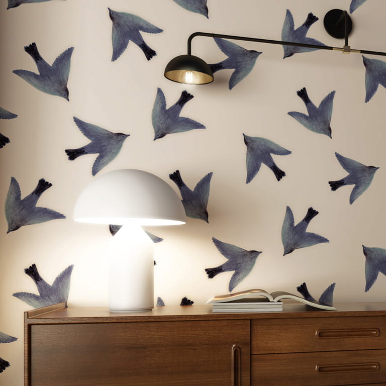 Papier peint l'oiseau