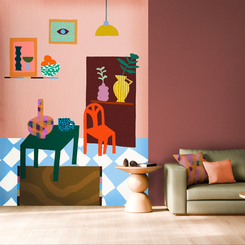 La Maison wallpaper