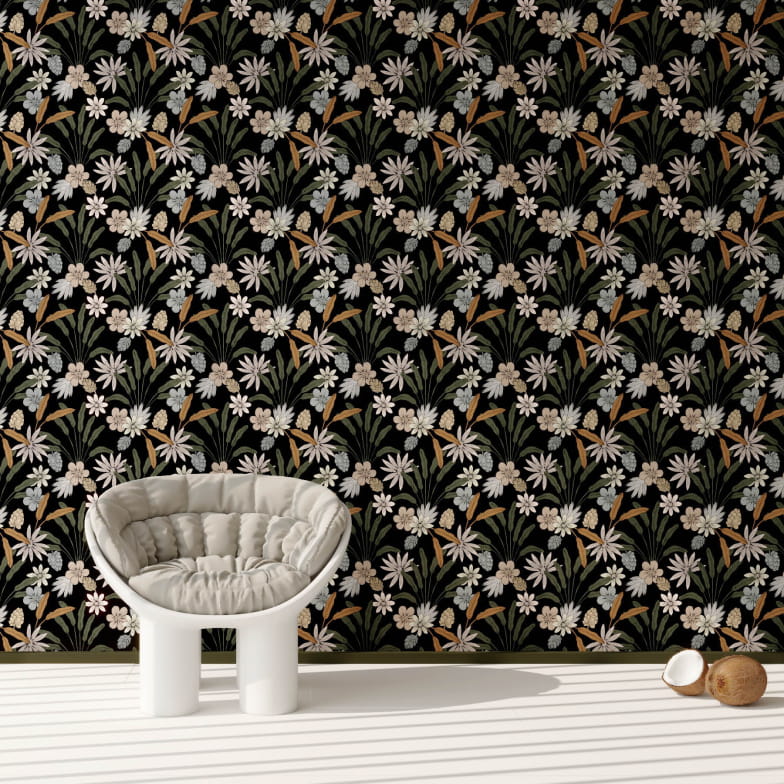 Papier peint luxuriance forêt