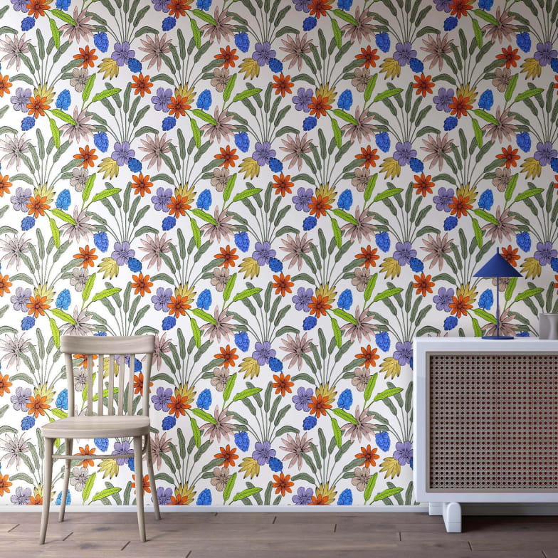 Papier peint luxuriance