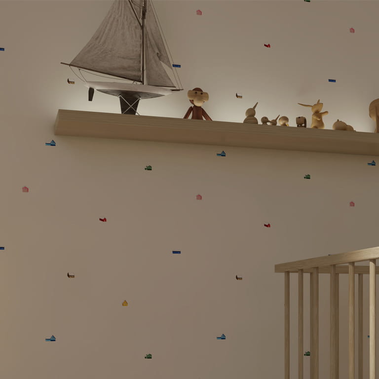 Papier peint maisons