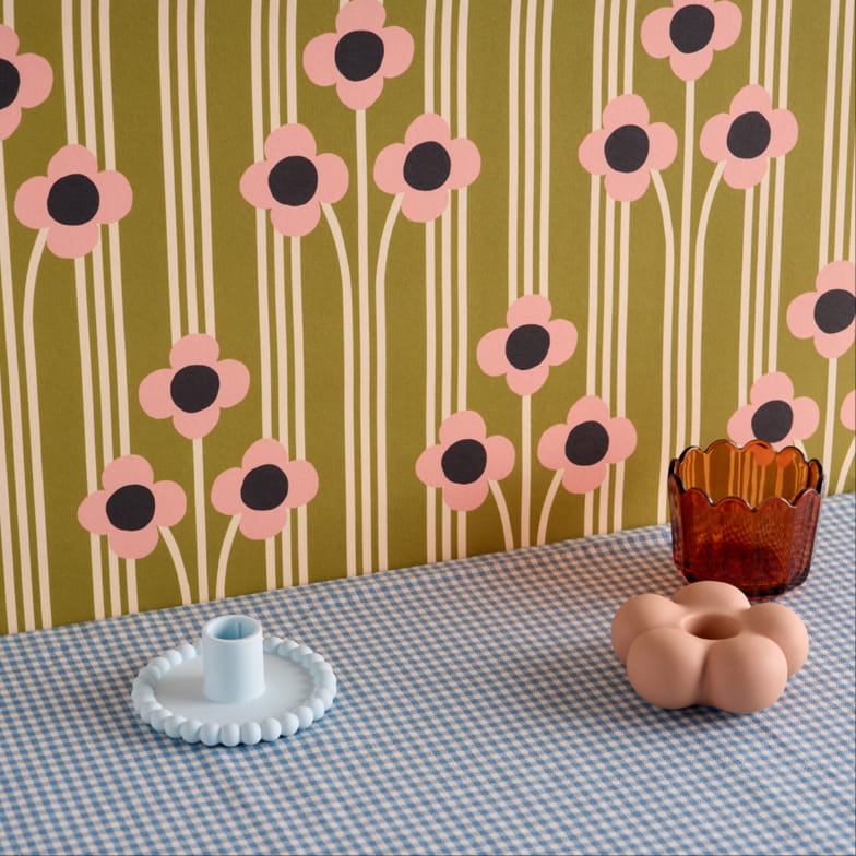 Papier peint pop bronze