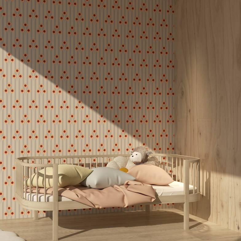 Papier peint pop nuage