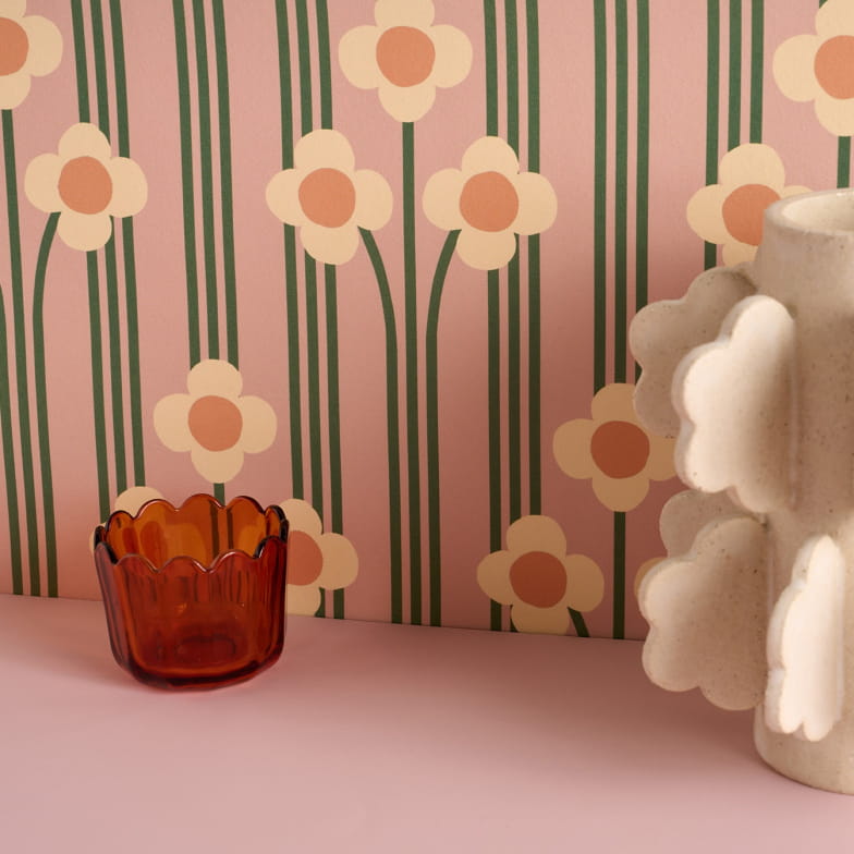 Papier peint pop terre