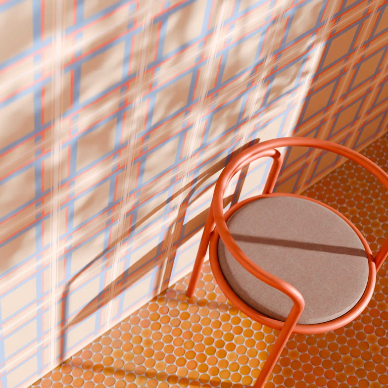 Papier peint Étoffe argile