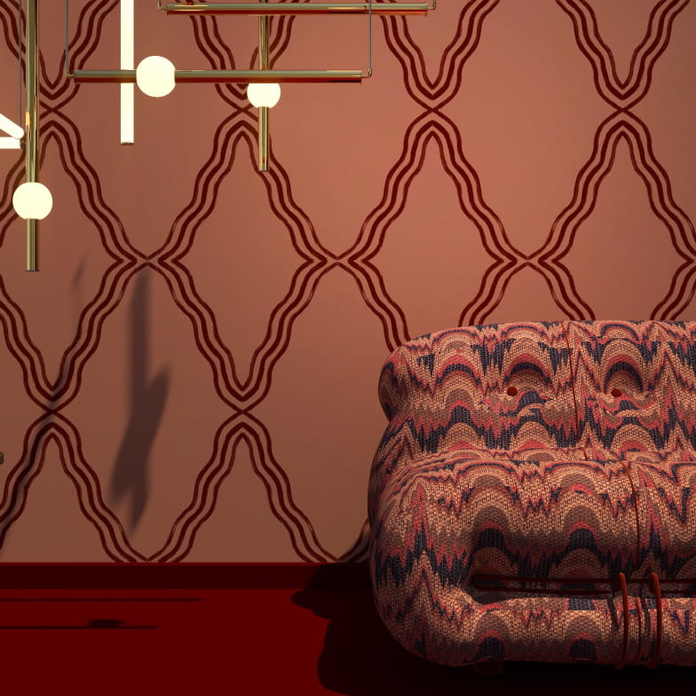 kit complément papier peint Danube