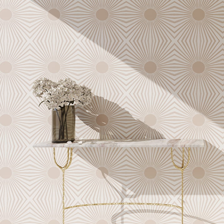 Papier peint farniente poudre