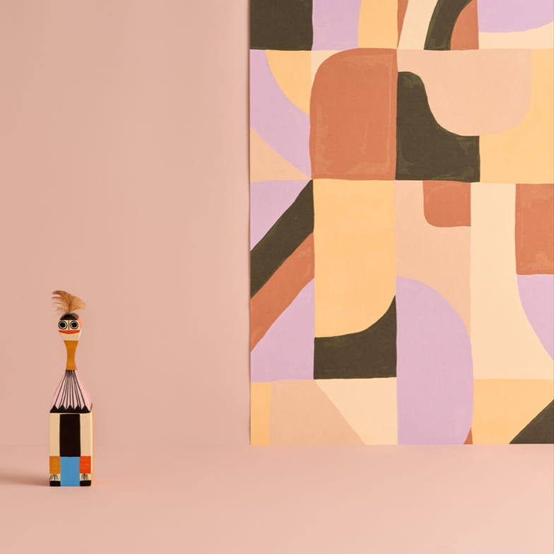 Patience lilas wallpaper