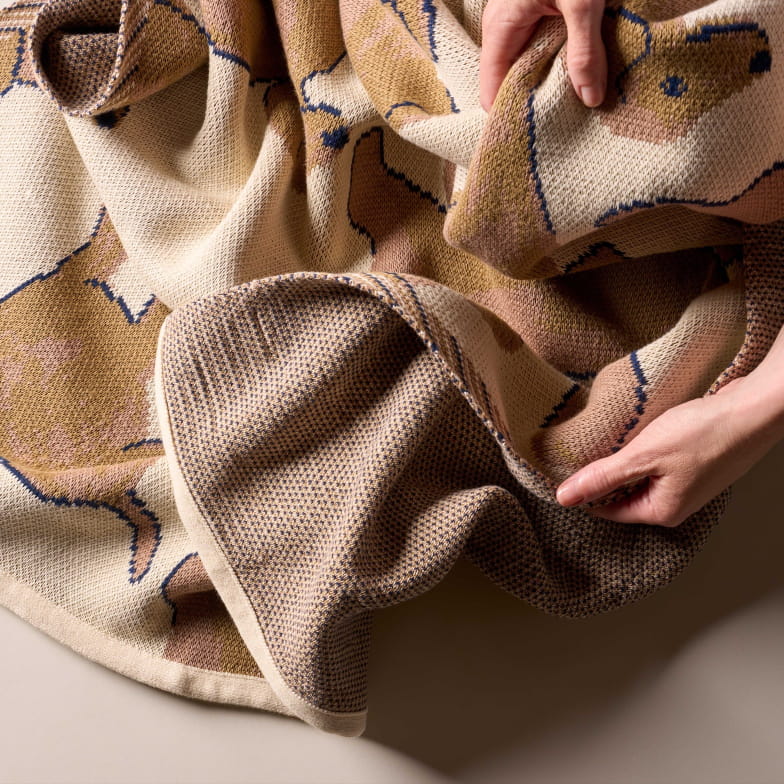 Plaid Le petit teckel