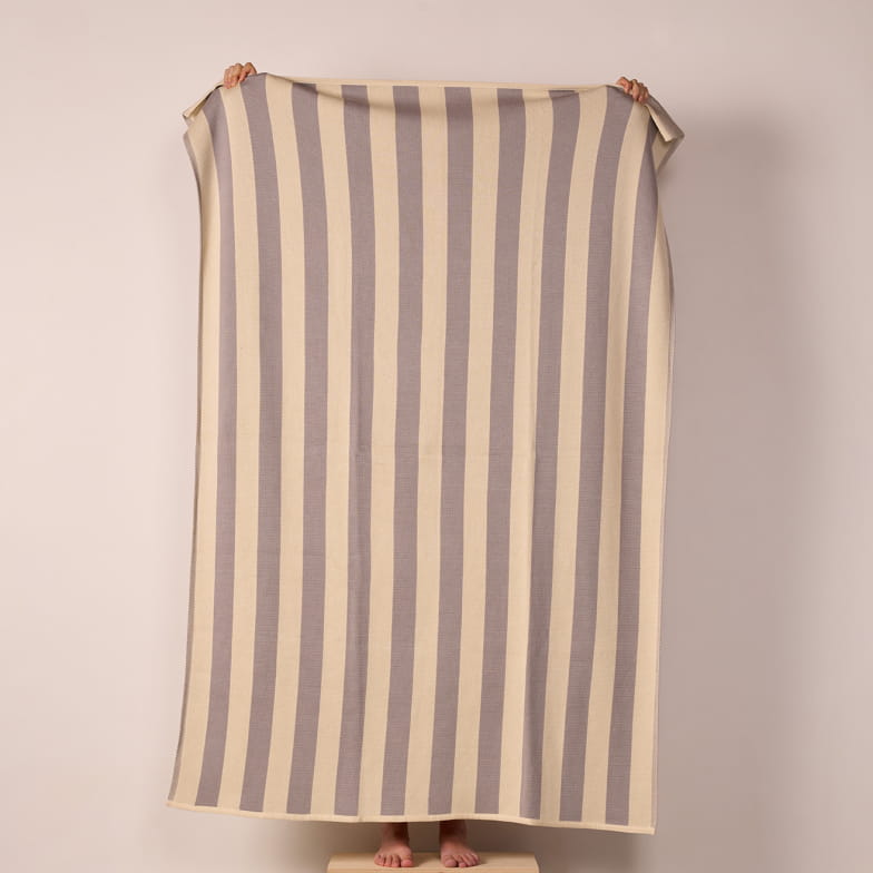 Lignes nuage blanket