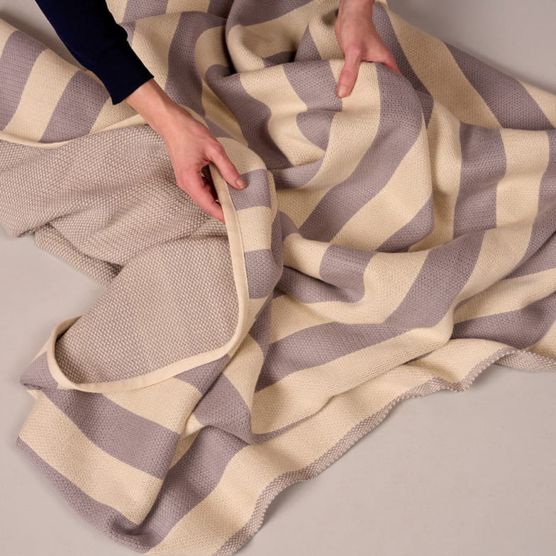 Lignes nuage blanket