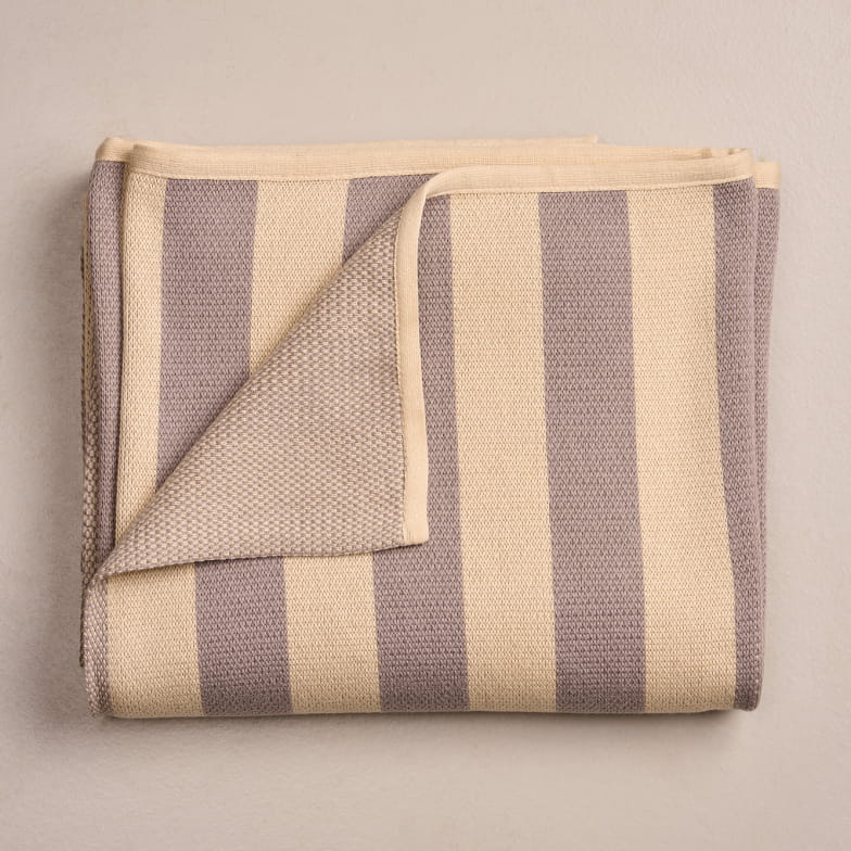 Lignes nuage blanket