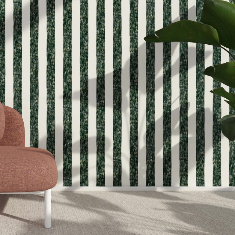 Lignes emeraude wallpaper