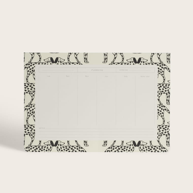 Dalmatien weekly deskpads