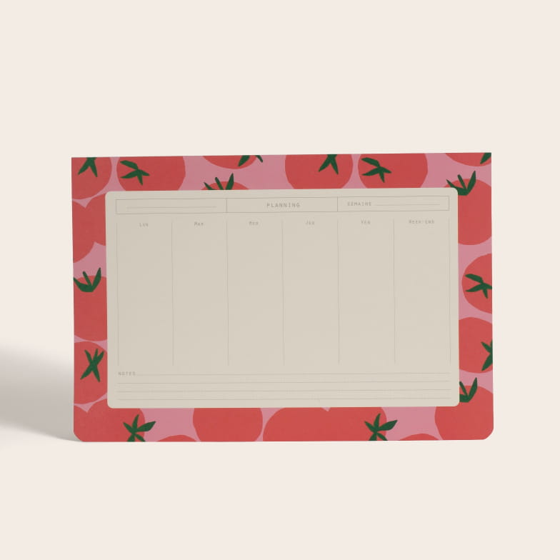 Gaspacho weekly deskpads