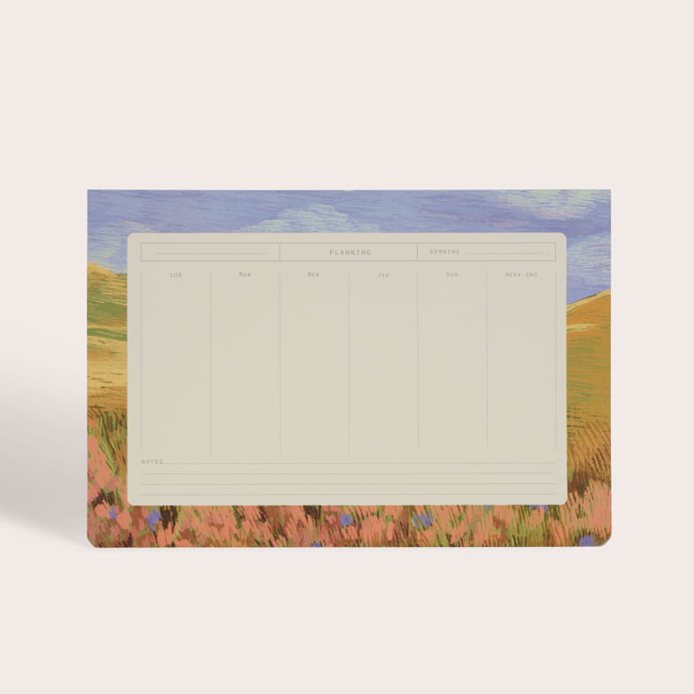 Là-bas weekly deskpads