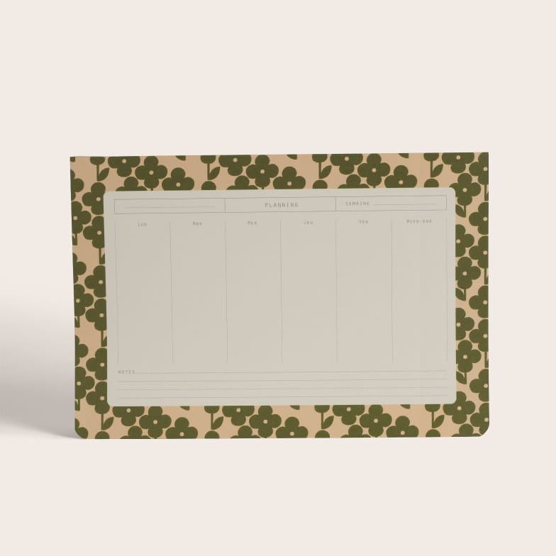 Pénélope weekly deskpads