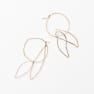 SILVER-GILT PEACHES EARRINGS SEASON PAPER X GALATÉE PESTRE