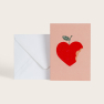 Pomme d'amour bonbon card