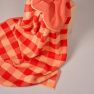 Vichy vermillon blanket