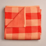 Vichy vermillon blanket